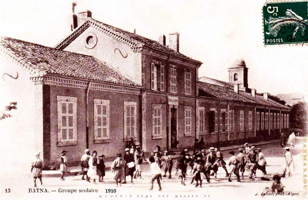 2864- Batna - Groupe Scolaire - 1910.jpg
